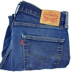 Levis Mens 511 Jeans 34x30 Medium Slim Fit Wash Denim
